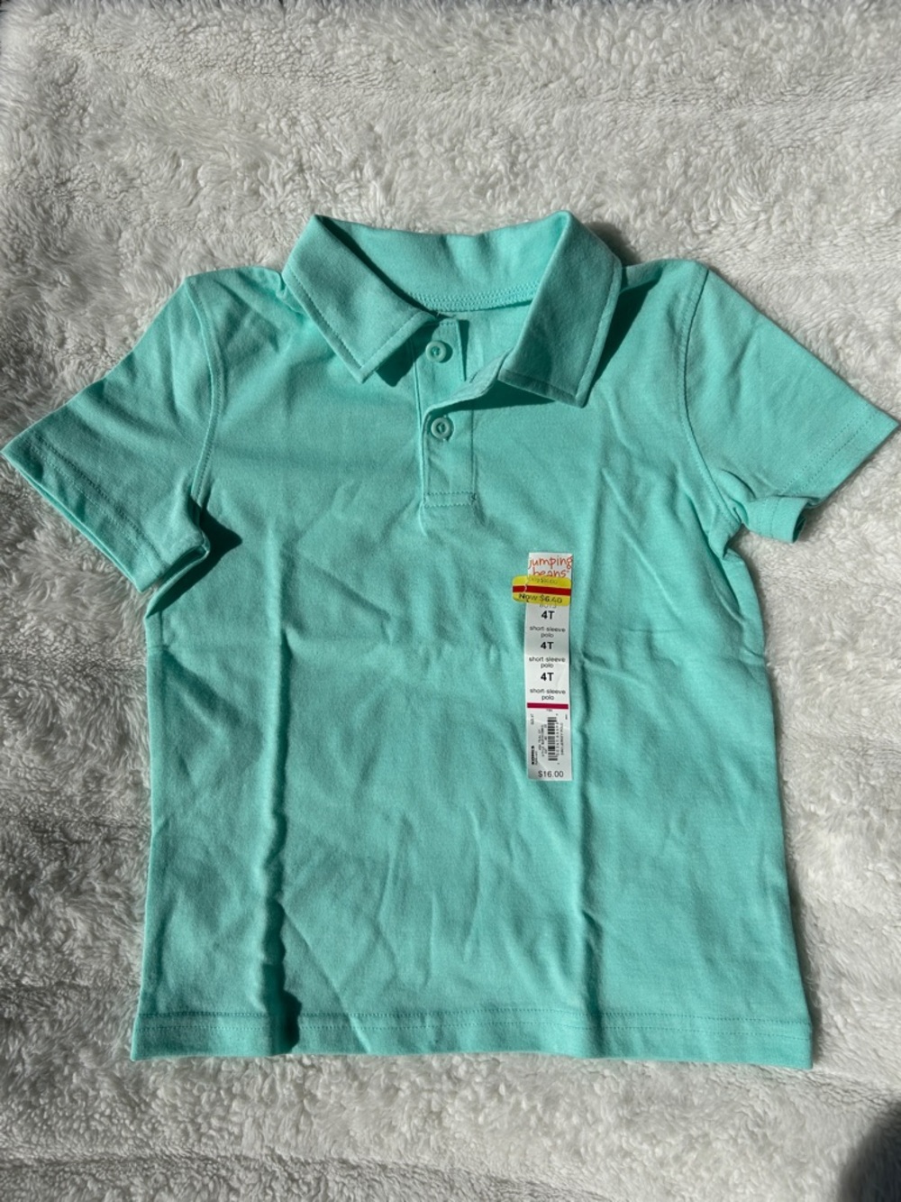 jumping beans Mint Green Polo Shirt